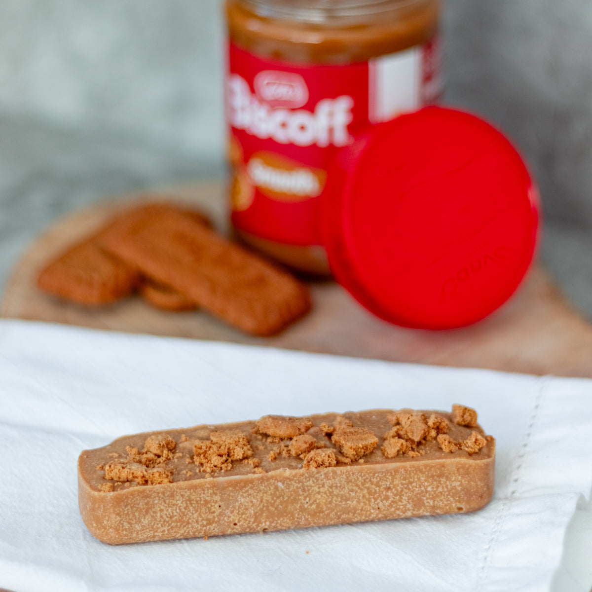 VEGAN Biscoff Fudge