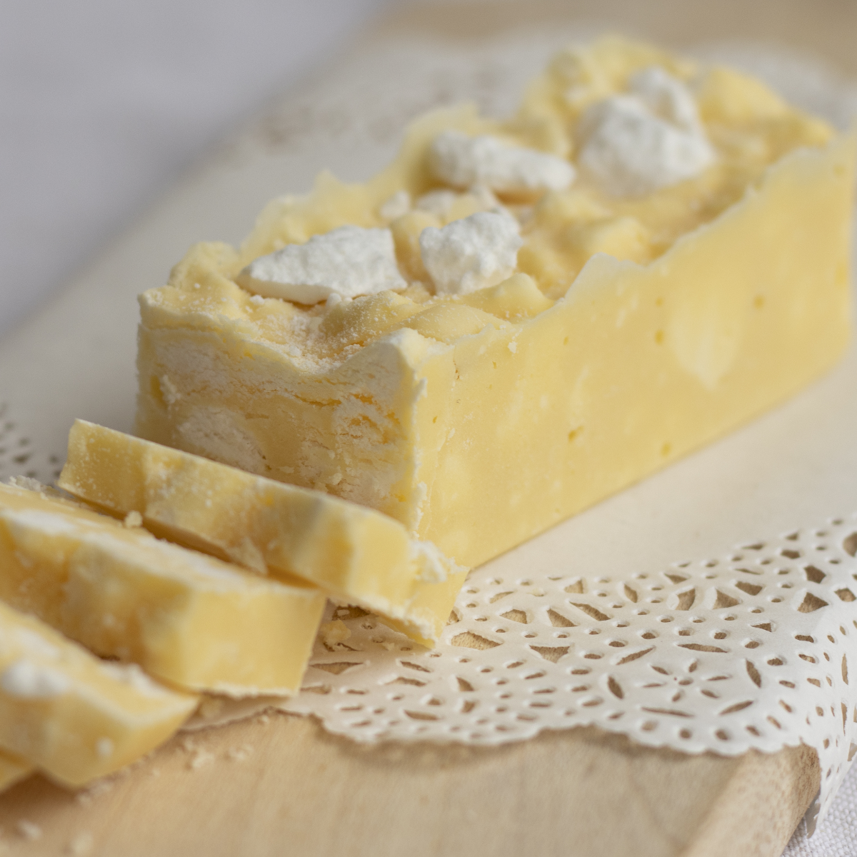 Lemon Meringue Fudge