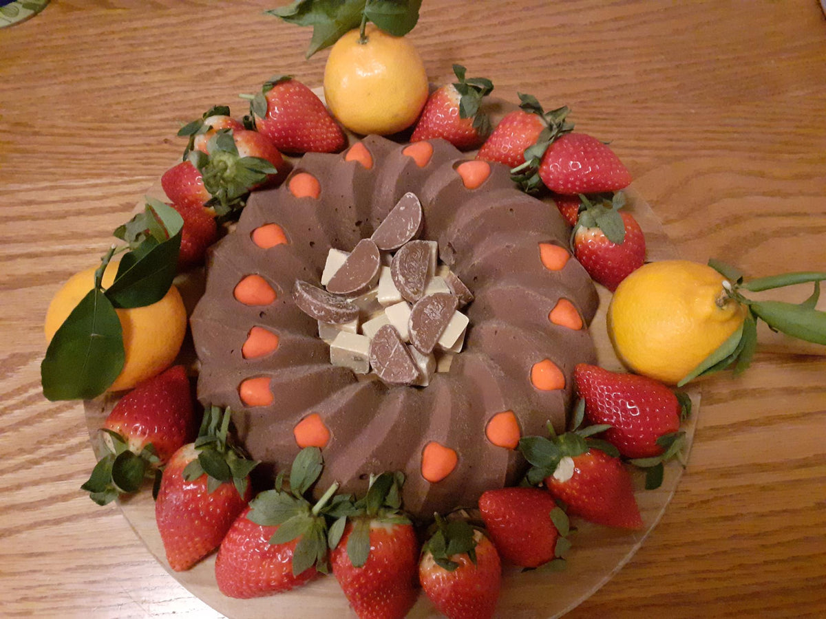Fudge Wreath Centre Piece