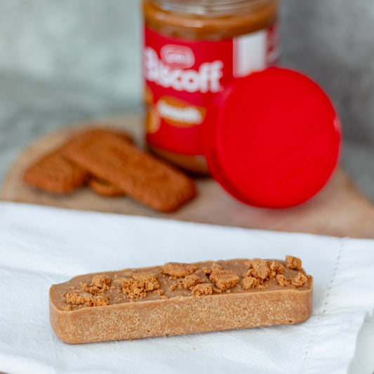 VEGAN Biscoff Fudge