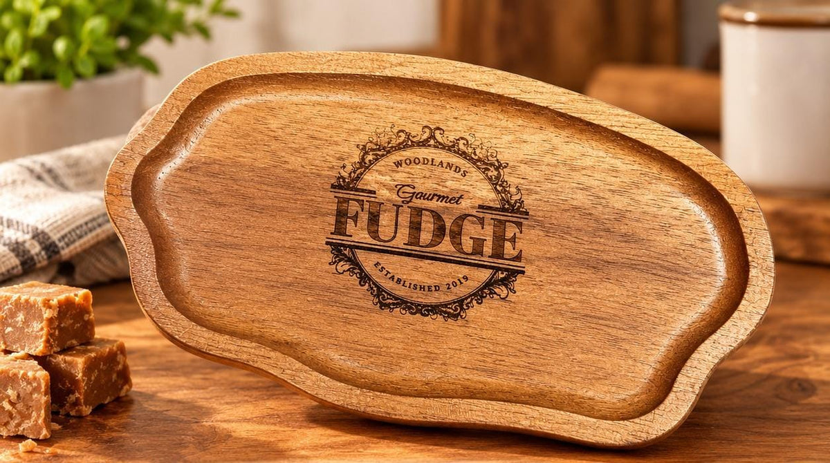 Artisan Wooden Fudge board