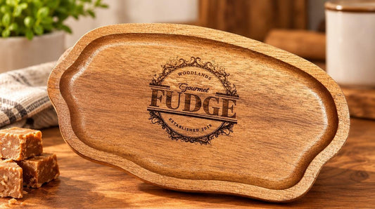Artisan Wooden Fudge board
