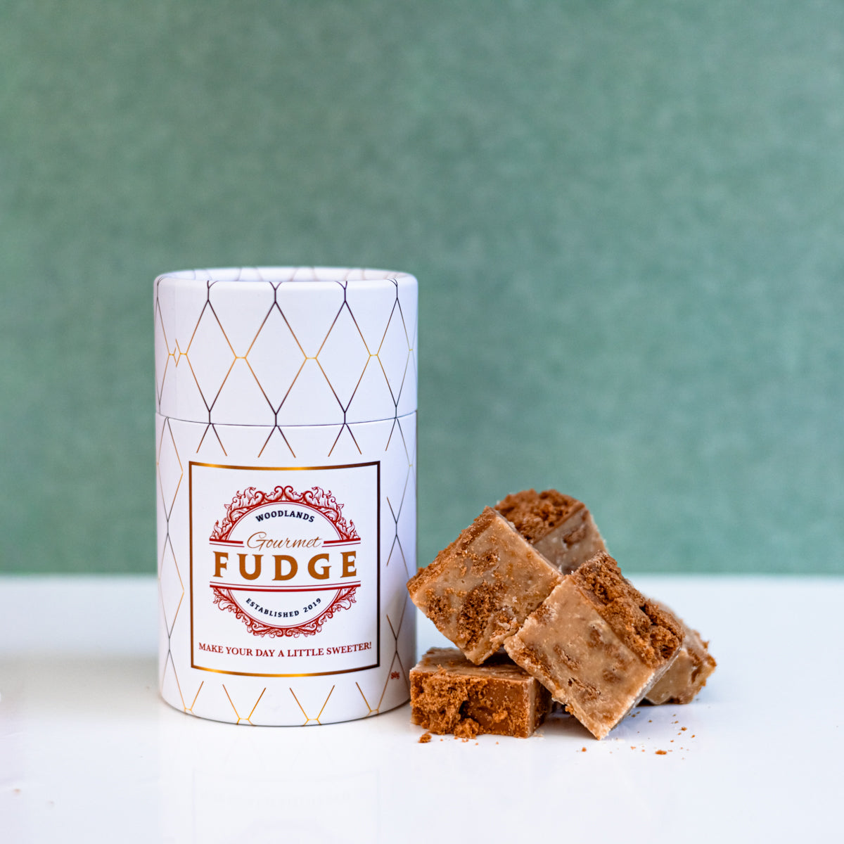 Woodlands Gourmet Fudge Gift Tubs