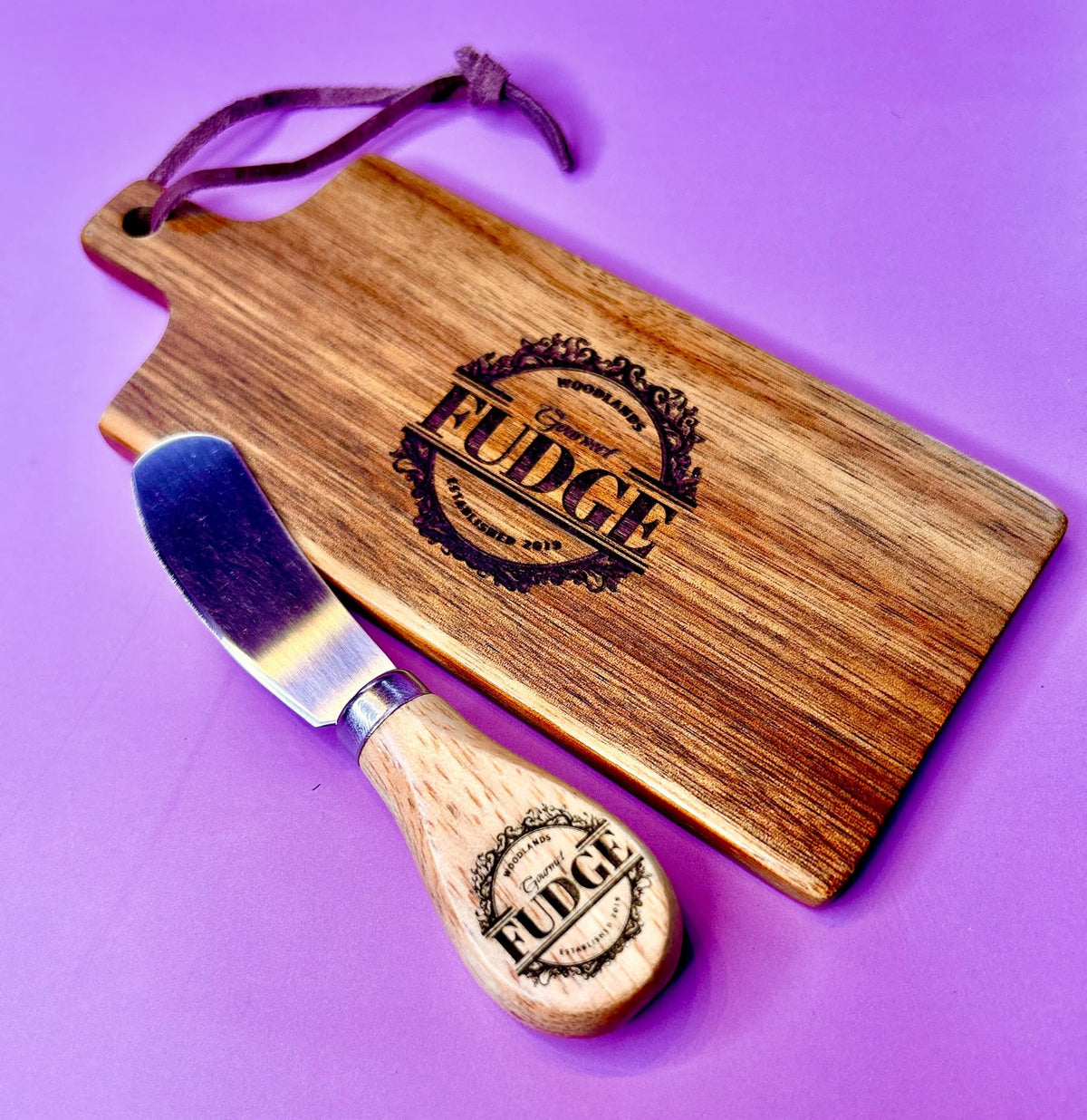 Artisan Wooden Fudge board